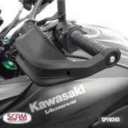 Protetor De Mao Manopla Kawasaki Versys 650 - Preto - Scam