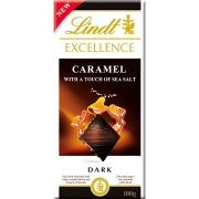 Chocolate Lindt Excellence Caramel & Sea Salt (dark) 100g