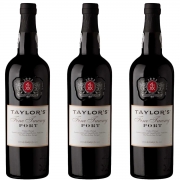Kit 3x Vinho do Porto Tinto Tawny Taylor's Português