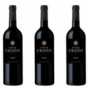 Kit 3x Vinho Tinto Português Flor de Crasto Douro 2019 750ml