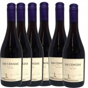 Kit 6 x Vinho Las Cenizas Gran Reserva Pinot Noir 750ml 2018