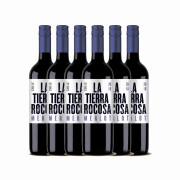 Kit 6x Vinho Tinto Chileno La Tierra Rocosa Merlot 2019