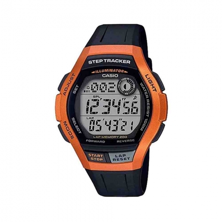 Relógio Casio Standard Ws-2000h-4avdf Laranja