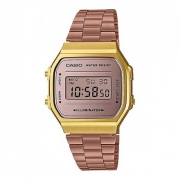 Relógio Casio Vintage Gold Digital Unissex A168WECM-5DF