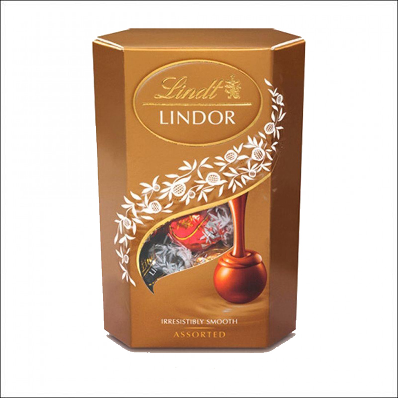 Caixa de Chocolates Lindt Lindor Balls Sortidas 200g