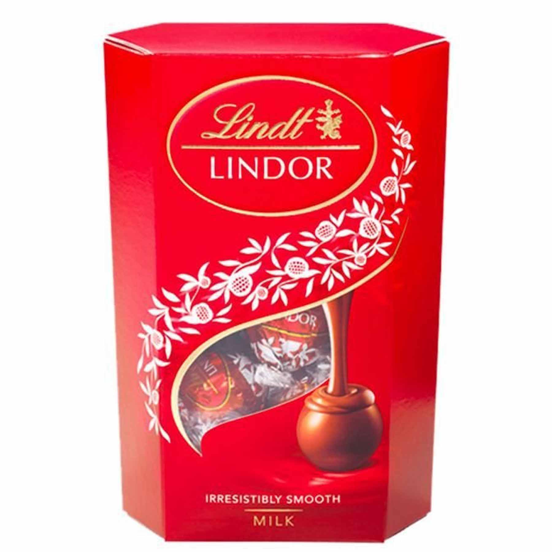 Caixa de Chocolates Lindt Lindor Milk Balls 75g