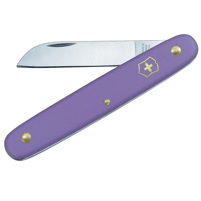 Canivete Victorinox para Enxerto e Poda Floral Knife Violeta 3.9050.22B1