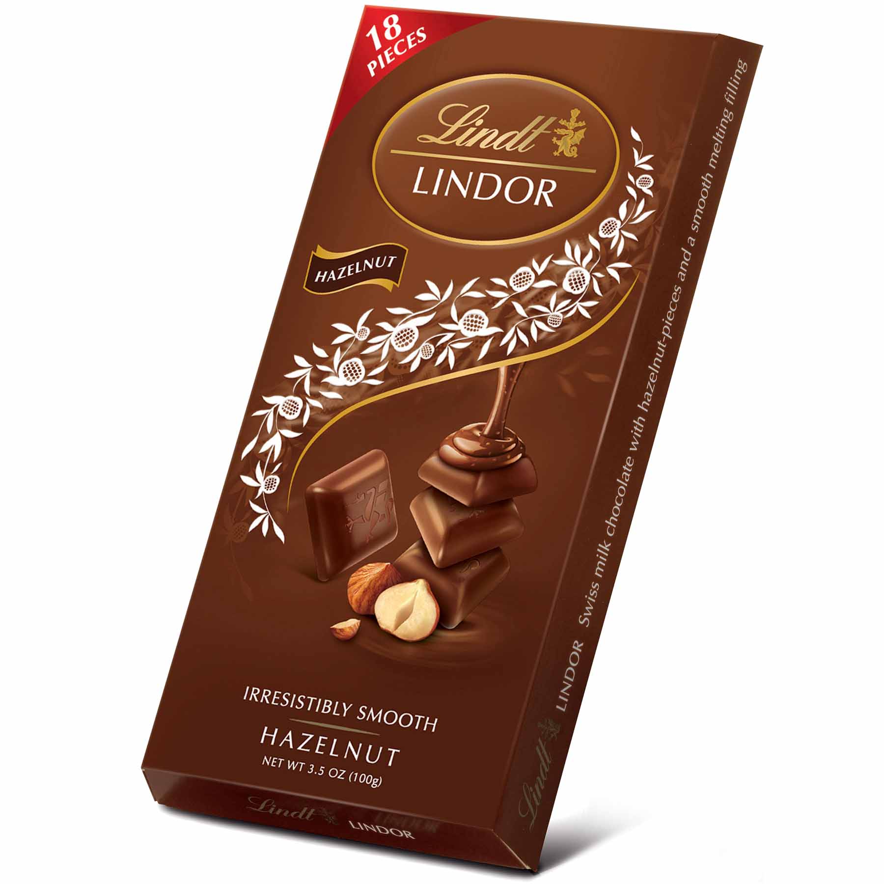 Chocolate Lindt Milk Hazelnut Lindor Single 100g