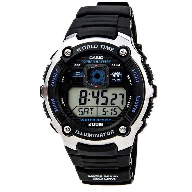 Relógio Casio Digital Masculino AE-2000W-1AVDF