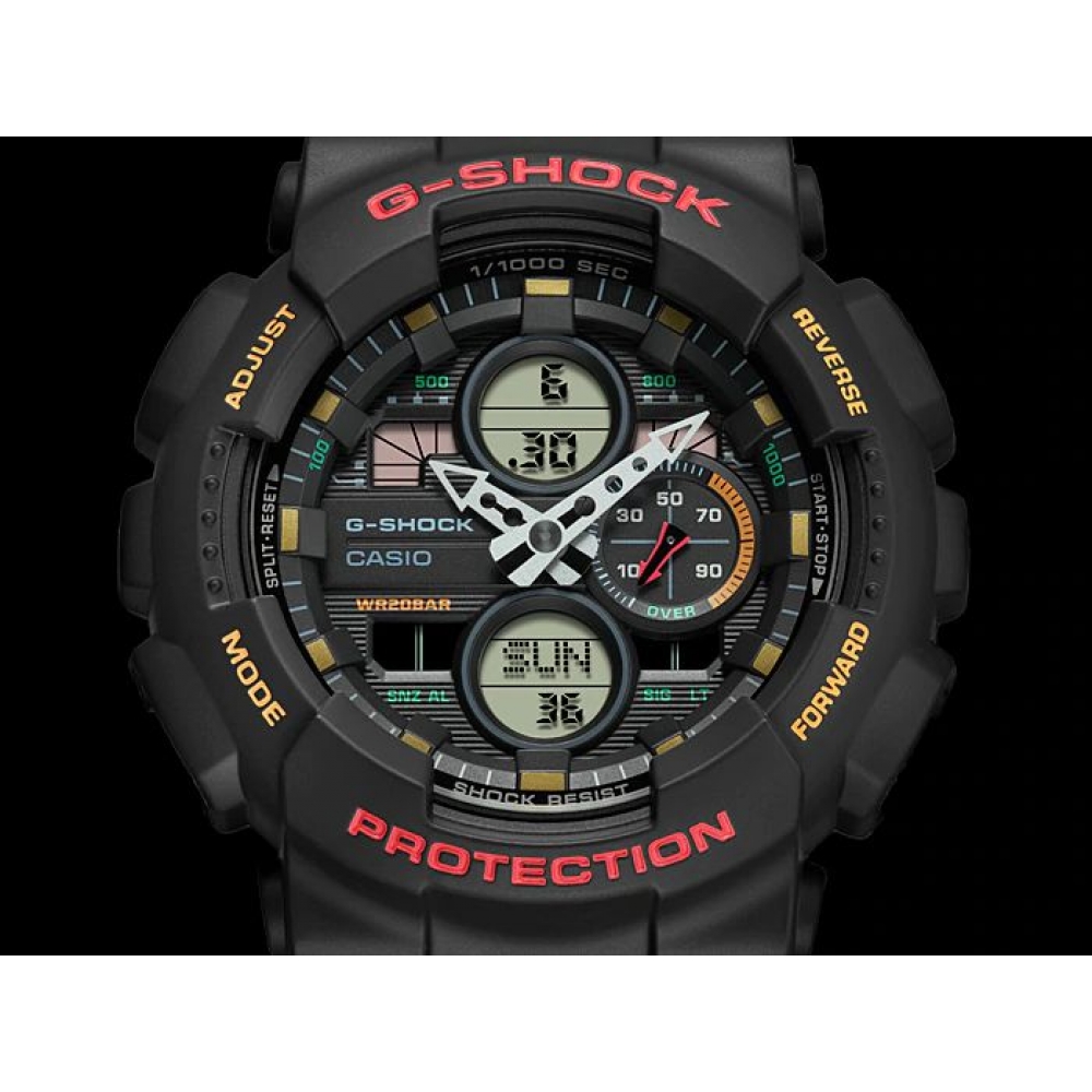 Relógio Casio G-Shock Anadigi Masculino GA-140-1A4DR