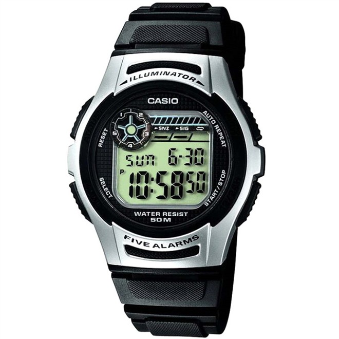 Relógio Masculino Digital Casio W2131AVDF - Preto