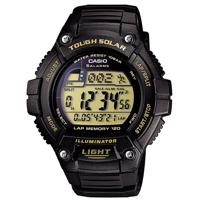 Relógio Masculino Digital Multifunção Casio W-S220-9AVDF - Preto