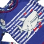 Conjunto Recém Nascido Camiseta + Sunga Tubarão c/ Proteção UV 50+ Marinho Everly