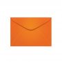 Envelope Colorido Carta 114X162 Com 100 Unidades Laranja - 16827