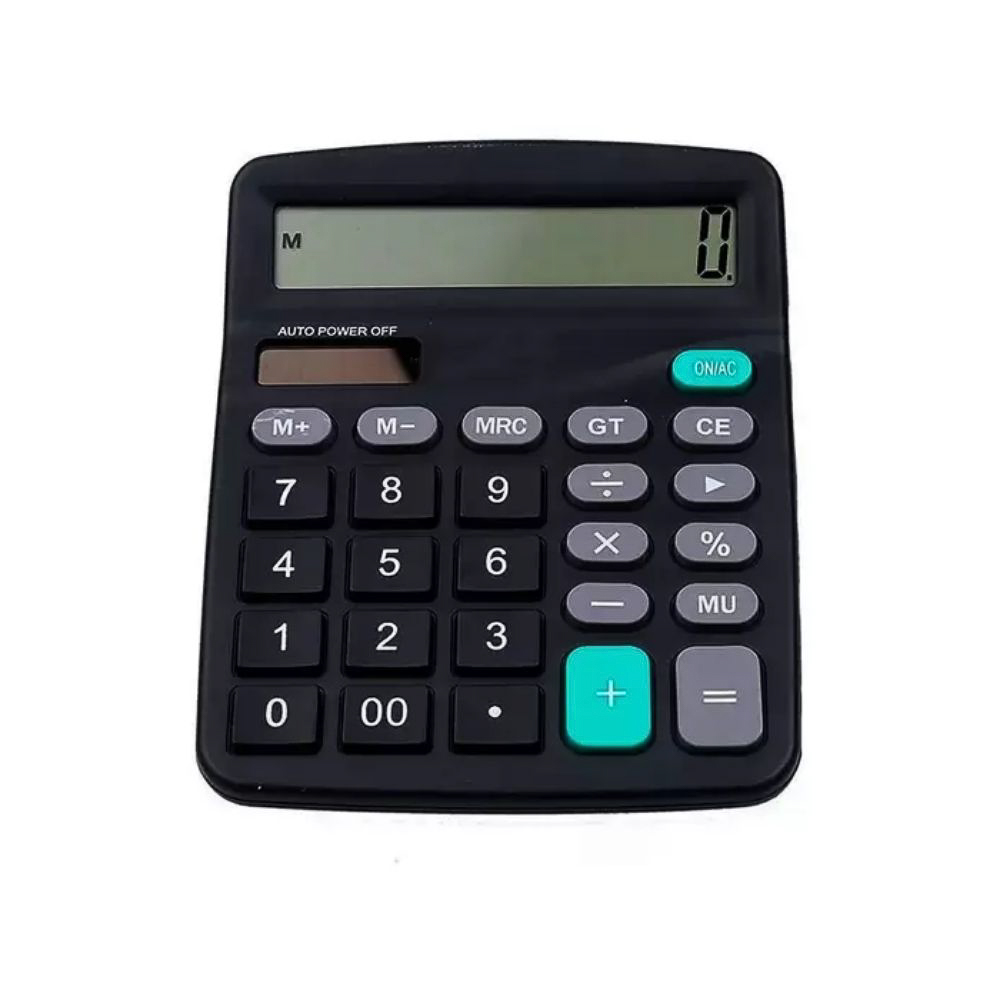 Calculadora de Mesa 12 Dígitos Pilha AA Soul Verde CC4004 BRW - 52806