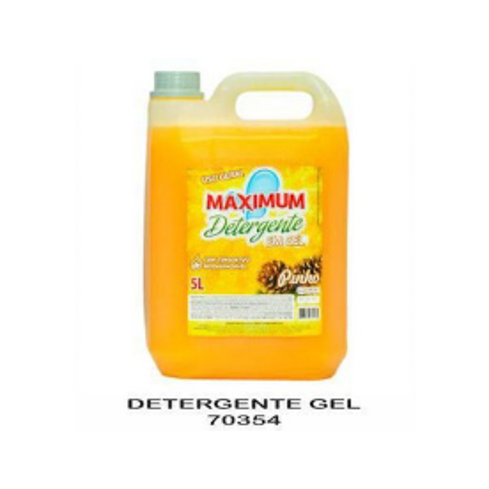 Detergente Maximum Gel Pinho Com 05 Litros - 37583