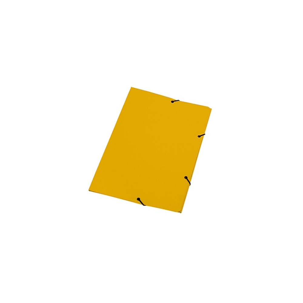 Pasta Elástico Cartão Frama Amarelo - 23232