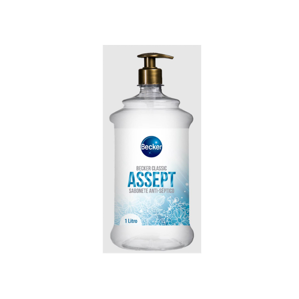 Sabonete líquido becker 1lt classic assept - 53975