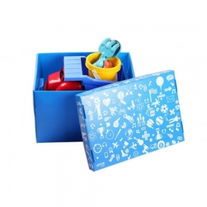 Caixa new box desmontável 450x330x150mm p azul