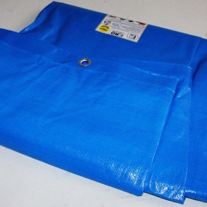 Lona plástica encerado prolona agric azul 3x4m