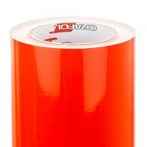 Vinil Adesivo Oracal 651G - Orange red 047 - 1,26x1,00mt