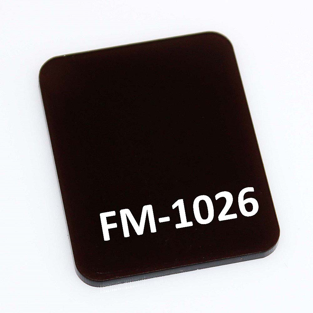 Chapa acrílico cast fumê FM-1026 2mmx1020mmx2020mm