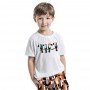 Camiseta Básica Infantil Tucanos no Galho
