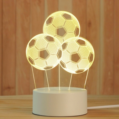 Luminária LED Decorativa Futebol - YINS HOME
