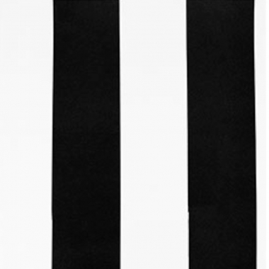 Papel de Parede Listras Preta/Branca 5 m x 45 cm