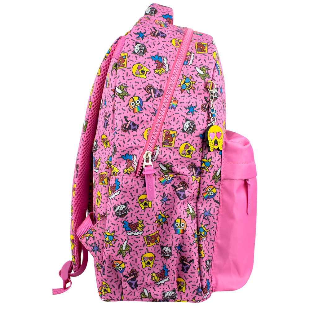 Mochila Escolar Rosa - emoji® by BRITTO®