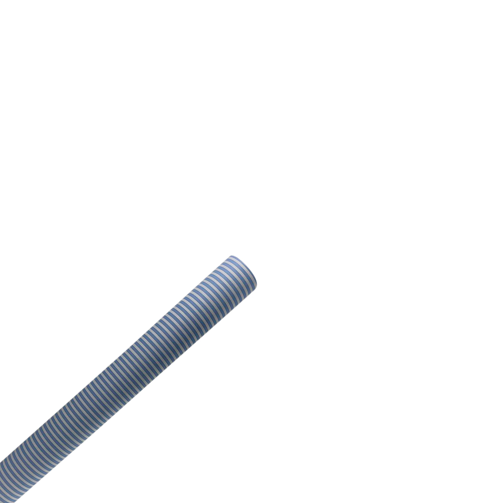 Papel de Parede Listras Azuis 5 m x 45 cm