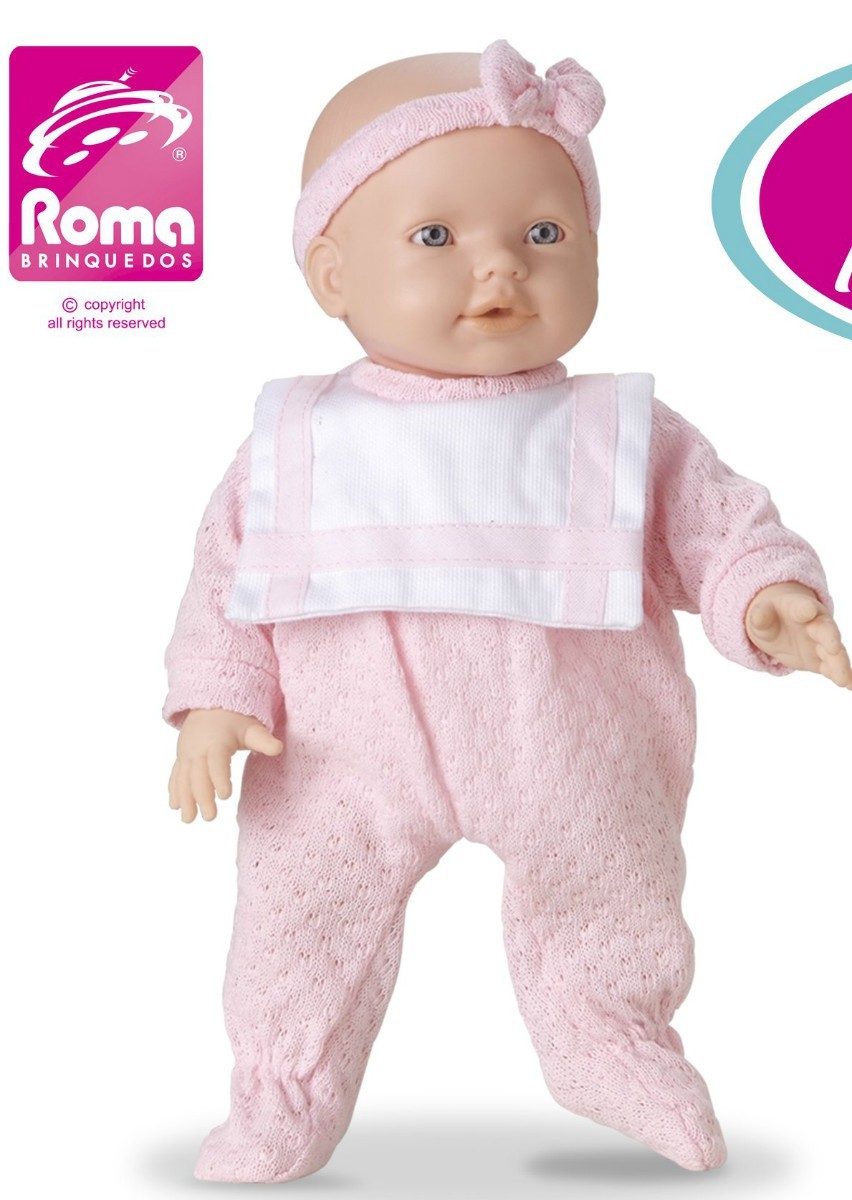 Boneca New Mini Bebe Mania Roma Jensen