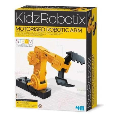 Braço Robótico Motorizado Brinquedo Educativo Robótica