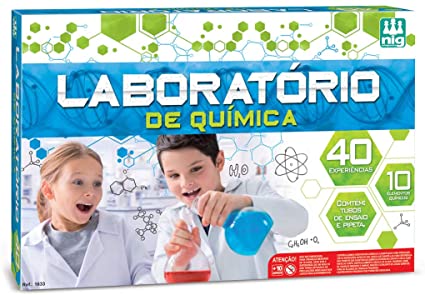 Brinquedo Científico Laboratório de Química Nig