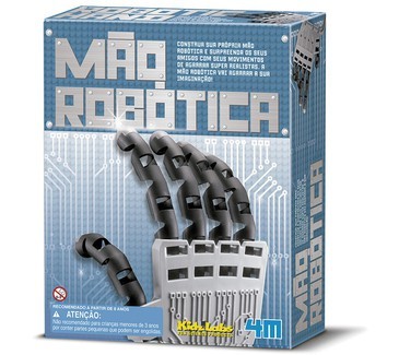 Brinquedo Científico Robótica Mão Robótica