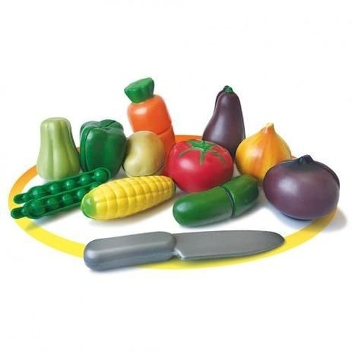 Brinquedo Crec Crec Feirinha Orgânica Legumes Comidinha de Plastico