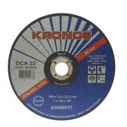 Disco Corte Aço Kronos DCA 22 Serralheiro 10"x1/8"x5/8"