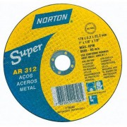 Disco de Corte para Aço Norton Super AR 312 14" x 1/8" x 1"