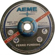 Disco de Desbaste Ferro Fundido Aeme DDFF 533 9" x 1/4" x 7/8"