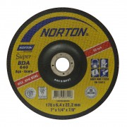 Disco de Desbaste para Aço Norton Super BDA 640 9" x 1/4" x 7/8"