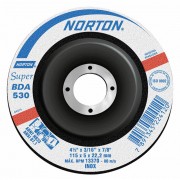 Disco de Desbaste para Inox Norton Super BDA 530 4.1/2" x 3/16" x 7/8"