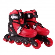 Patins In-Line Rollers Radical Vermelho Pequeno 29-32 Bel Sports