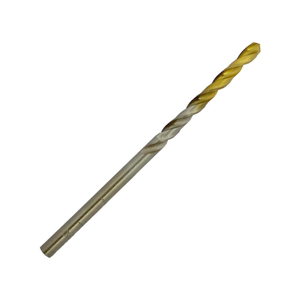 Broca Aço Rápido (HSS) para Metal com Ponta Titânio TW100 3,5mm