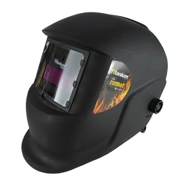 Máscara de Solda Automática Tonalidade 11 Fixa - Combat - Titanium