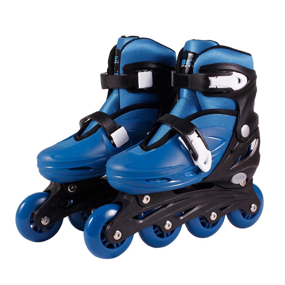 Patins In-Line Rollers Radical Azul Pequeno 29-32 Bel Sports