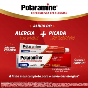 Polaramine 10mg/g Creme Antialérgico 30g