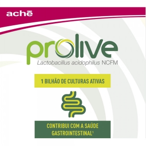 Prolive 55mg Probiótico 30 Cápsulas