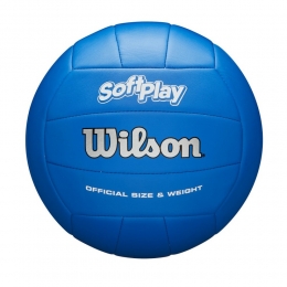 Bola Vôlei Wilson Soft Play - Azul