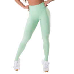 Calça Legging Let's Gym Energetic Push Up Neo Mint - Feminina