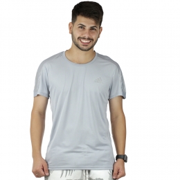 Camiseta Adidas Own The Run Cinza - Masculina